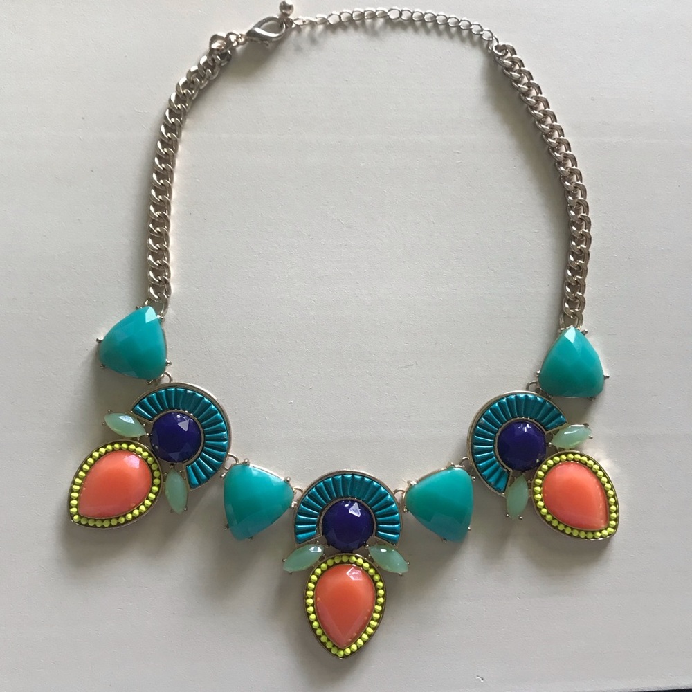 Tropical Statement Necklace